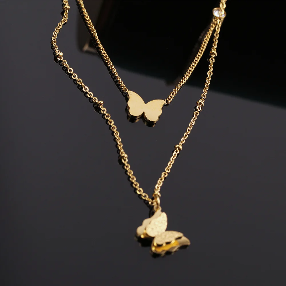 Aug Jewelry Hot Wholesale Necklace Women Tide Butterfly Double Bone Chain INS Cold Dark Wide Net Red Simple Square Necklace
Aug Jewelry Hot Wholesale Necklace Women Tide Butterfly Double Bone Chain INS Cold Dark Wide Net Red Simple Square Necklace