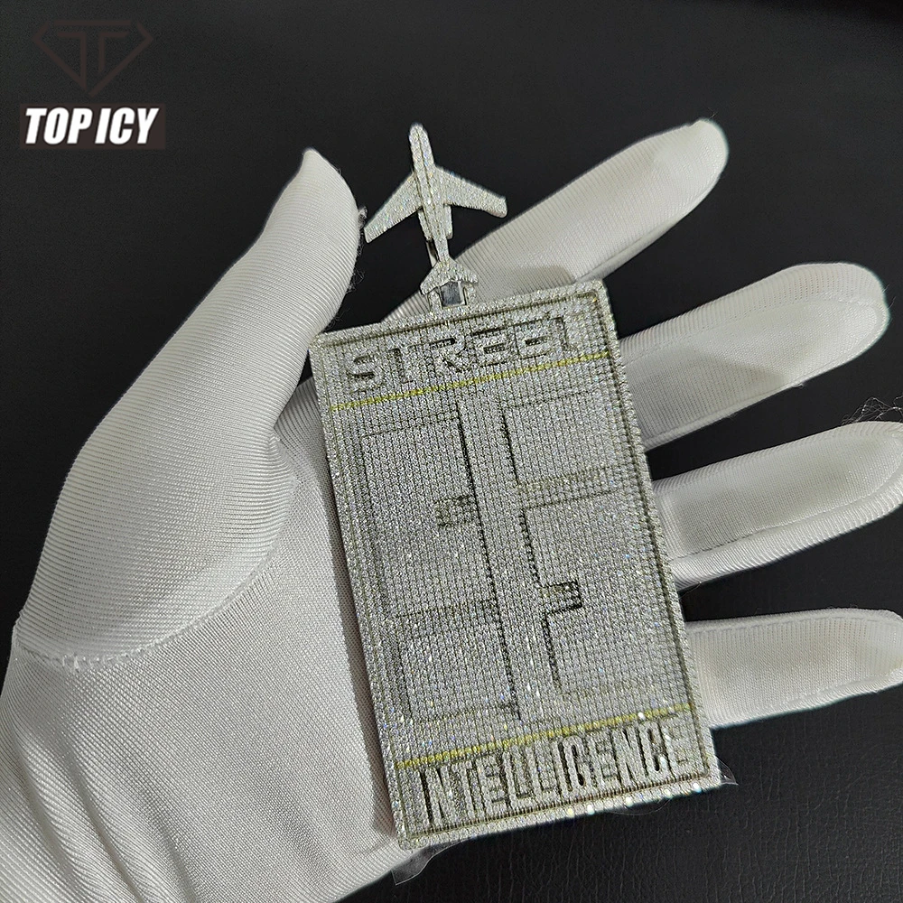 TOP ICY Hip Hop Jewelry Big Rectangle Full CZ Custom Name Pendant Iced Out Plane Hook Name Plate Brass With 18K Gold Plated 
TOP ICY Hip Hop Jewelry Big Rectangle Full CZ Custom Name Pendant Iced Out Plane Hook Name Plate Brass With 18K Gold Plated