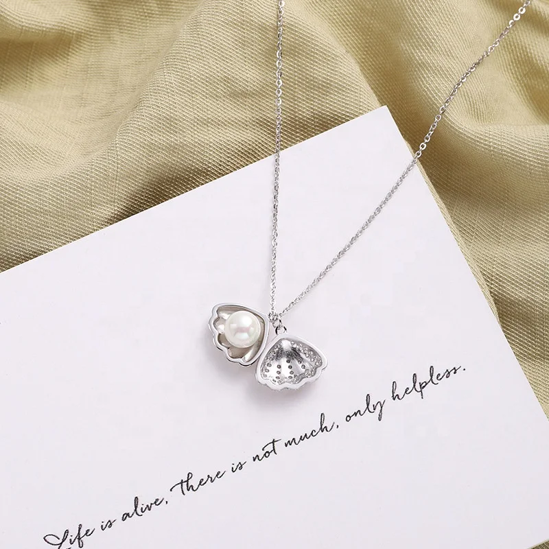 Newest arrivals jewelry 925 sterling silver plated shell pearl pendant necklace recycled jewelry
Newest arrivals jewelry 925 sterling silver plated shell pearl pendant necklace recycled jewelry