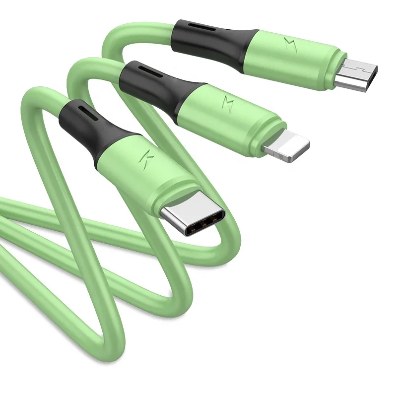 Wholesale on Stock Multi interface USB Cable Mobile Phone Charging Sync Data Cable, Green
Wholesale on Stock Multi interface USB Cable Mobile Phone Charging Sync Data Cable, Green