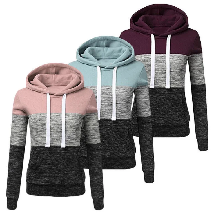Women Autumn Long Sleeve Pullover Hoodies Casual Sweatshirt Hooded For Women, 3 colors as you like
Women Autumn Long Sleeve Pullover Hoodies Casual Sweatshirt Hooded For Women, 3 colors as you like