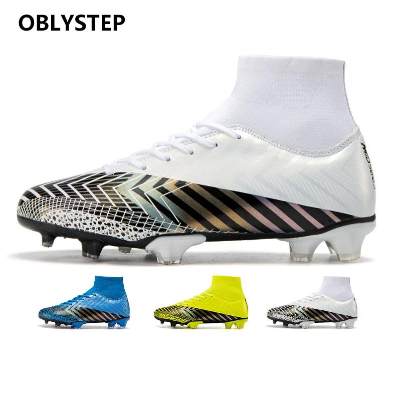 2020 NEW Football Boots High-Top Adults and Children Sneakers Comfortable Sports Professional FG Soccer Cleats Shoes
2020 NEW Football Boots High-Top Adults and Children Sneakers Comfortable Sports Professional FG Soccer Cleats Shoes