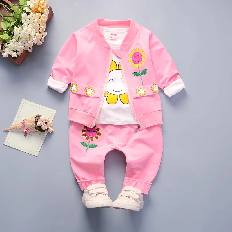 Wholesale Girls Jeans Pants Long Sleeve Sunflower Plaid Three-piece Children Clothing Pants Autumn Girls Clothes, Pic shows
Wholesale Girls Jeans Pants Long Sleeve Sunflower Plaid Three-piece Children Clothing Pants Autumn Girls Clothes, Pic shows