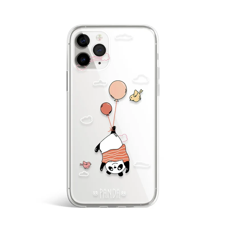 Cute Transparent Panda Phone Case For iPhone 11 12 13 Pro Max XS X XR 7 8 Plus SE 2020 Animal Shockproof Bumper Back Cover
Cute Transparent Panda Phone Case For iPhone 11 12 13 Pro Max XS X XR 7 8 Plus SE 2020 Animal Shockproof Bumper Back Cover