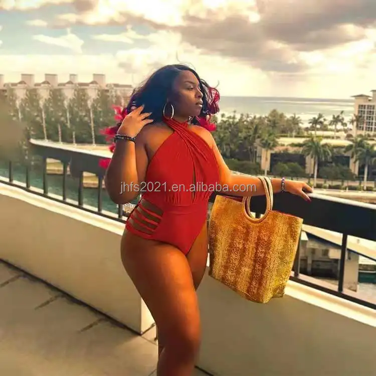 J&H fashion 4XL plus size swimwear bikini set for women solid color sexy hollow out one piece swimsuit beach wear, 3 colors as picture
J&H fashion 4XL plus size swimwear bikini set for women solid color sexy hollow out one piece swimsuit beach wear, 3 colors as picture