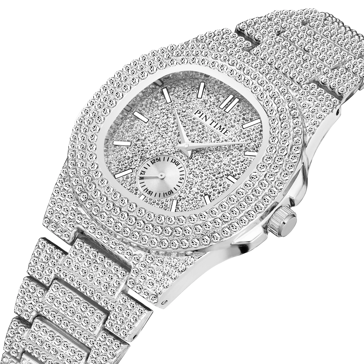 PINTIME high end gold watches in dubai custom logo waterproof quartz bling bling Wrist Mens Diamond Watch, Black,rose gold,gold and silver
PINTIME high end gold watches in dubai custom logo waterproof quartz bling bling Wrist Mens Diamond Watch, Black,rose gold,gold and silver