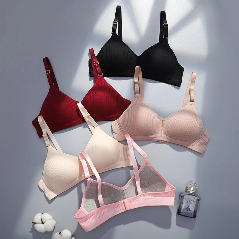 Plus Size Women Bras Students Girls No Wire Bra Soft Push Up Thin 3/4 Cup Underwear Breathable Wire Free Seamless Bras
Plus Size Women Bras Students Girls No Wire Bra Soft Push Up Thin 3/4 Cup Underwear Breathable Wire Free Seamless Bras