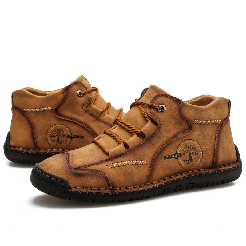 New Men's Casual Shoes Men Leather Loafers Flat Handmade Breathable Moccasins Designer Style Walking Shoes Comfortable Sneakers
New Men's Casual Shoes Men Leather Loafers Flat Handmade Breathable Moccasins Designer Style Walking Shoes Comfortable Sneakers