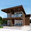 light steel structure prefab luxury villa with excellent quality for living