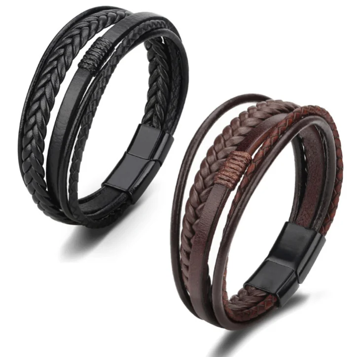 jialin jewelry 2020 New Products Handmade Mens Genuine Leather Bracelet ,Braided Mens Hand Bracelet Leather Men
jialin jewelry 2020 New Products Handmade Mens Genuine Leather Bracelet ,Braided Mens Hand Bracelet Leather Men