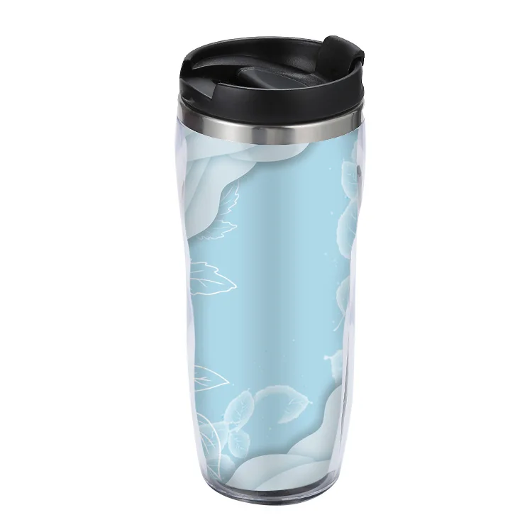 Double wall Plastic Coffee mug portable creative gift plastic coffee cup customized insert paper, Customized color acceptable
Double wall Plastic Coffee mug portable creative gift plastic coffee cup customized insert paper, Customized color acceptable