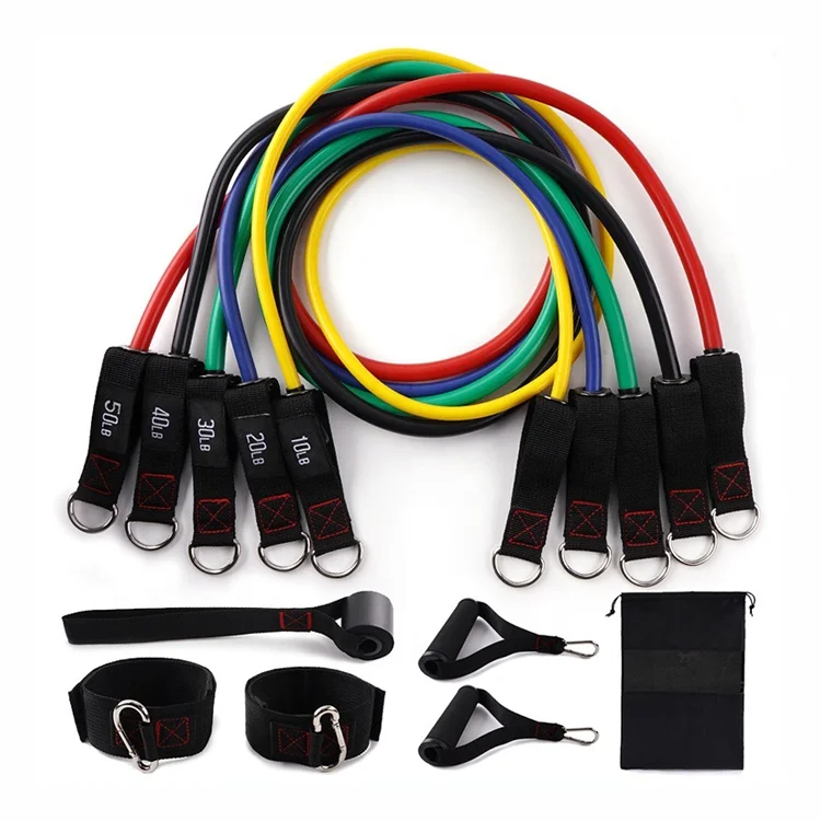 10LB 50LB adjustable latex high elasticity gym resistance bands set, Purple,blue ,pink,yellow ,red
10LB 50LB adjustable latex high elasticity gym resistance bands set, Purple,blue ,pink,yellow ,red