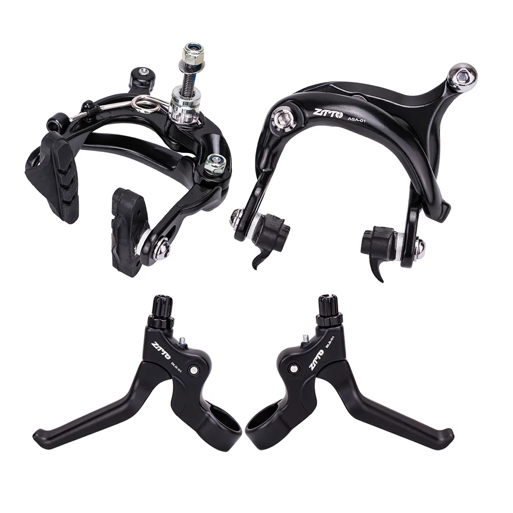 ZTTO Bicycle Right Side Pull Brake set C Calipers Rim Brake For Folding Bike 16inch 18inch S M P handlebar E L R Universal, Black
ZTTO Bicycle Right Side Pull Brake set C Calipers Rim Brake For Folding Bike 16inch 18inch S M P handlebar E L R Universal, Black