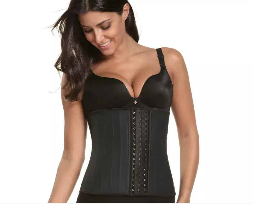 Newest Slim Girdle Latex 25 Steel Boned 3 Row Hooks Sexy Slimming Waist Trainer Sliming Belt Waist Trimmer
Newest Slim Girdle Latex 25 Steel Boned 3 Row Hooks Sexy Slimming Waist Trainer Sliming Belt Waist Trimmer