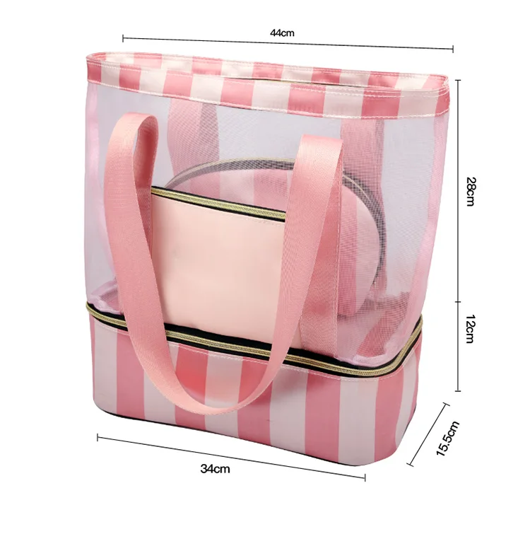 AZB231 Large Transparent Waterproof Beach Tote Bag Mesh Luggage Travel Bags For Women Sports Fitness Bag Stripe Print, Various color available
AZB231 Large Transparent Waterproof Beach Tote Bag Mesh Luggage Travel Bags For Women Sports Fitness Bag Stripe Print, Various color available