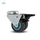 Factory sell tpr caster stem trp rubber caster wheel 2 inch