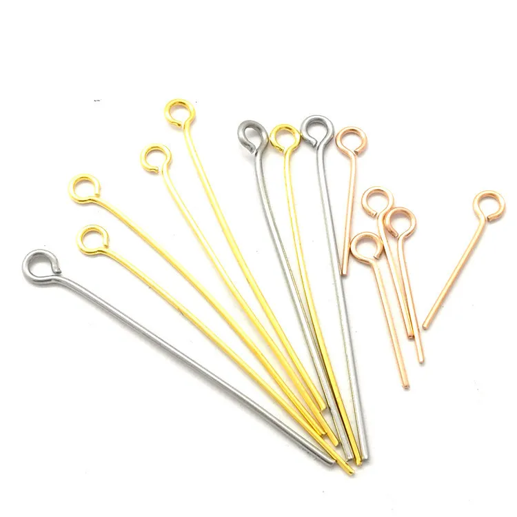 200-300pcs/bag Stainless Steel Multi Sizes Double Eye Head Pin Needles Blank Post Earring Studs Base Pin For DIY Earring Making
200-300pcs/bag Stainless Steel Multi Sizes Double Eye Head Pin Needles Blank Post Earring Studs Base Pin For DIY Earring Making