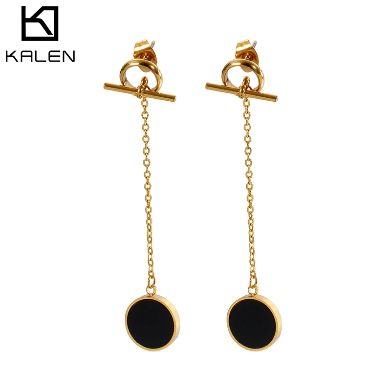 Popular Gold Color Stainless Steel Korean Jewelry Women Round Drop Earrings, Silver/gold/rose gold
Popular Gold Color Stainless Steel Korean Jewelry Women Round Drop Earrings, Silver/gold/rose gold