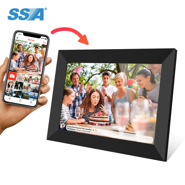 10.1Inch Digital Photo Frame Video Player with Motion Sensor Smart Electronics Picture Frame High Resolution 1280x800 IPS LCD
10.1Inch Digital Photo Frame Video Player with Motion Sensor Smart Electronics Picture Frame High Resolution 1280x800 IPS LCD