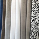 Hot sale factory direct 100% polyester soft fox fur leopard animal printed fleece fabric