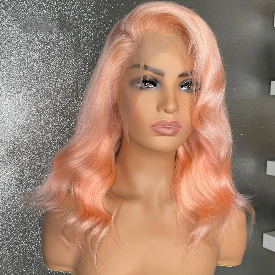 Pink Body Wave Lace Front Human Hair Wigs For Women Lace Frontal Wig Brazilian Remy Hair Pre Plucked HD Transparent Lace Wig, Accept customer color chart
Pink Body Wave Lace Front Human Hair Wigs For Women Lace Frontal Wig Brazilian Remy Hair Pre Plucked HD Transparent Lace Wig, Accept customer color chart