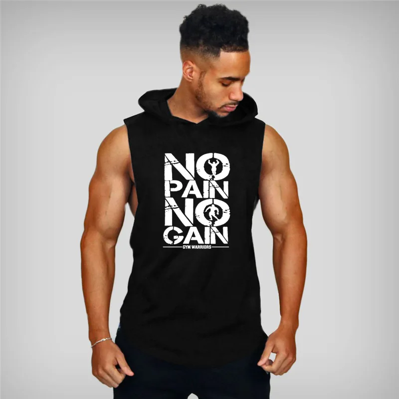 Men Spring Summer Fitness Hooded Tank Top Cotton Sweatshirt Sportswear Sleeveless Gym Sports Vests Tops, Customized color
Men Spring Summer Fitness Hooded Tank Top Cotton Sweatshirt Sportswear Sleeveless Gym Sports Vests Tops, Customized color