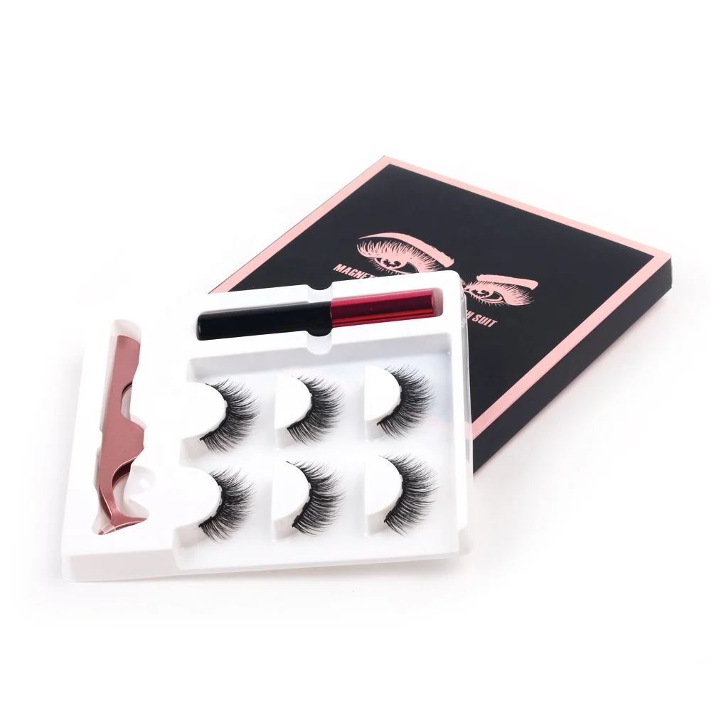 Amazon Hot Sale no glue magnetic eyelashes magnetic lash no glue no eyeliner Magnetic Lashes Box Kit magnetic lash pen, Black
Amazon Hot Sale no glue magnetic eyelashes magnetic lash no glue no eyeliner Magnetic Lashes Box Kit magnetic lash pen, Black