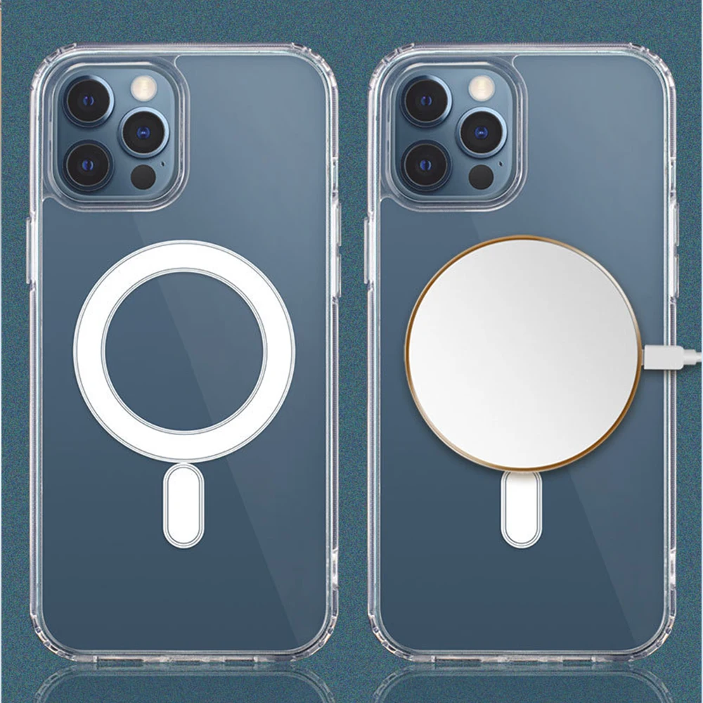 Phone Case with Magnet for iPhone 15 14 13 12 11 Fit for Wireless Charger Transparent Clear Shockproof Magnetic Phone Case
Phone Case with Magnet for iPhone 15 14 13 12 11 Fit for Wireless Charger Transparent Clear Shockproof Magnetic Phone Case