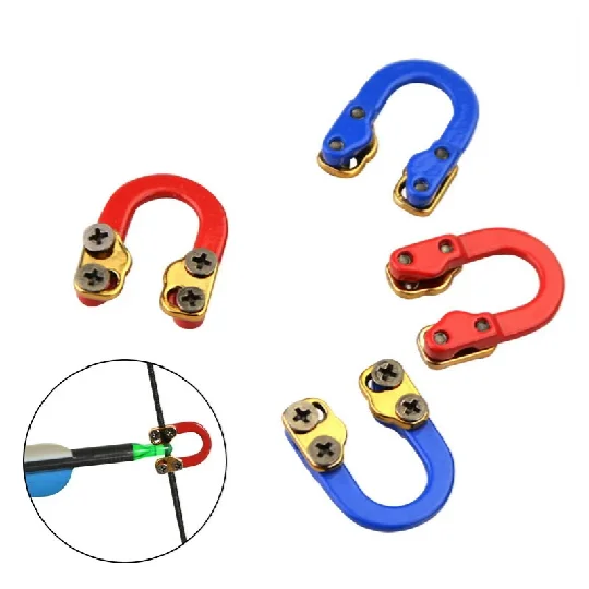 1pc Archery Compound Bow D Ring Buckle Bowstring Shooting Release Aids Aluminum Alloy D Loop Hunting Sports Shooting Accessories, Red/blue/gray
1pc Archery Compound Bow D Ring Buckle Bowstring Shooting Release Aids Aluminum Alloy D Loop Hunting Sports Shooting Accessories, Red/blue/gray