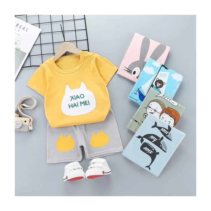 2022 new summer kids girl t shirt shorts suit cartoon printed short sleeve toddler baby clothes cotton children boy clothing set
2022 new summer kids girl t shirt shorts suit cartoon printed short sleeve toddler baby clothes cotton children boy clothing set