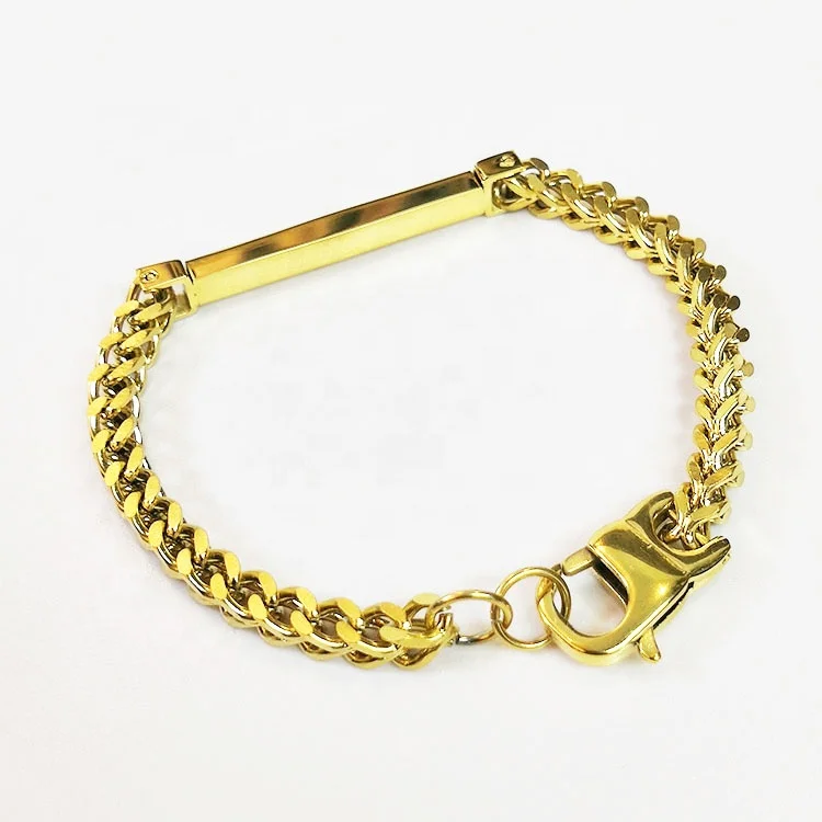 Latest 18K Gold Plated Stainless Steel Jewelry Thick Chain Big Alloy Buckle Sleeper Bracelet B4282
Latest 18K Gold Plated Stainless Steel Jewelry Thick Chain Big Alloy Buckle Sleeper Bracelet B4282