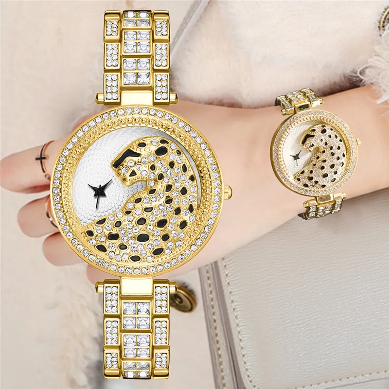 WJ-9452 Luxury Diamond Leopard Design Hip Hop Diamond Women Wristwatch Lady Trendy Stainless Steel Zircon Gold Watch For Women, Mix
WJ-9452 Luxury Diamond Leopard Design Hip Hop Diamond Women Wristwatch Lady Trendy Stainless Steel Zircon Gold Watch For Women, Mix