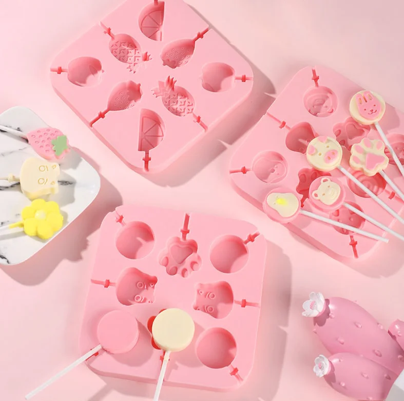 LOVE'N LV311B Cartoon DIY homemade candy lollipop chocolate mold silicone ice mold cake baking silicone mold
LOVE'N LV311B Cartoon DIY homemade candy lollipop chocolate mold silicone ice mold cake baking silicone mold