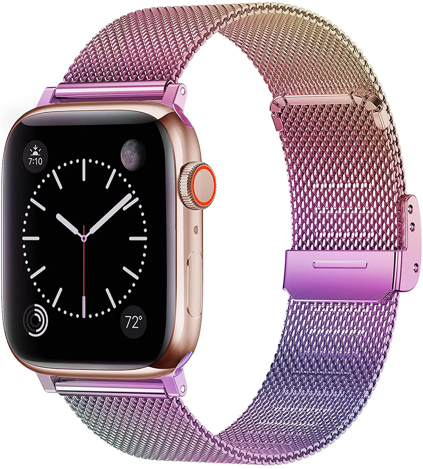 FOR Apple Watch Band 40mm 44mm for Women Men, Stainless Steel Milanese Loop Adjustable Strap Replacement for iWatch Series 6/5, Optional
FOR Apple Watch Band 40mm 44mm for Women Men, Stainless Steel Milanese Loop Adjustable Strap Replacement for iWatch Series 6/5, Optional