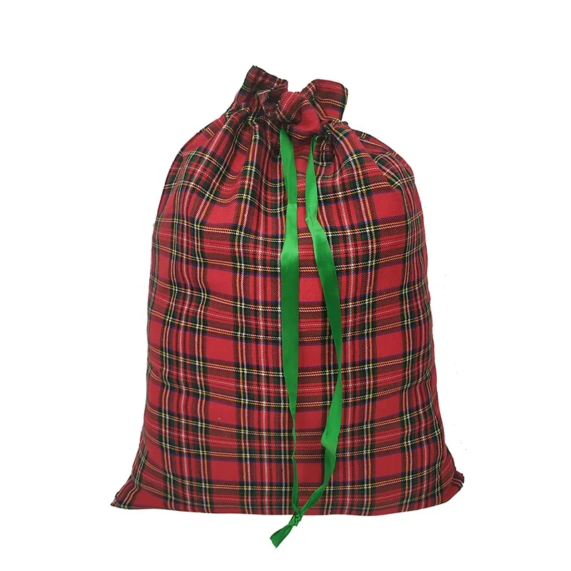 Wholesale Plaid Christmas Bag Fashion Durable Plaid Christmas Bag With Tape, As the picture
Wholesale Plaid Christmas Bag Fashion Durable Plaid Christmas Bag With Tape, As the picture