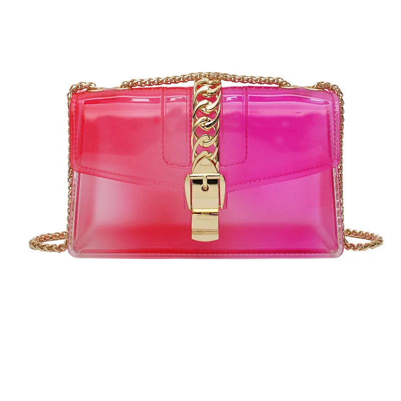 Drop shipping Jelly shoulder for women Fashion Pvc Beach Handbags summer color crossbody bag Transparent PVC hand bag
Drop shipping Jelly shoulder for women Fashion Pvc Beach Handbags summer color crossbody bag Transparent PVC hand bag