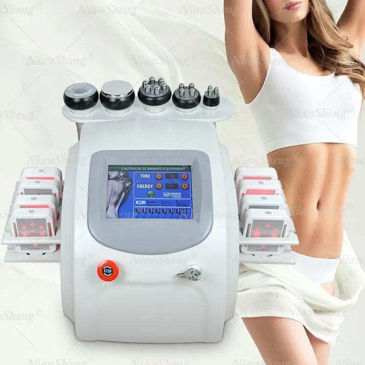 High Quality 6 in 1 Portable Ultrasound Cavitation weight loss Radio Frequency Vacuum Cavitation Rf Slimming Machine
High Quality 6 in 1 Portable Ultrasound Cavitation weight loss Radio Frequency Vacuum Cavitation Rf Slimming Machine