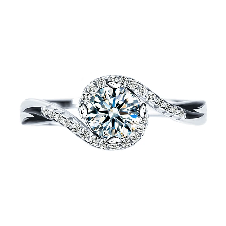 Xingyue Wholesale 925 Sterling Silver D Color VVS1 Round Cut Elegant Moissanite Ring
Xingyue Wholesale 925 Sterling Silver D Color VVS1 Round Cut Elegant Moissanite Ring