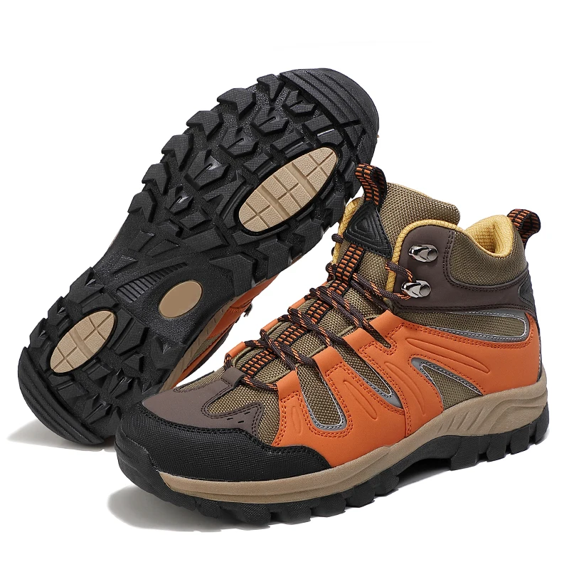 2021 New Hiking Shoes Men Outdoor Boots Waterproof Winter High Top Mountain Climbing Sneakers Hunting Boots for Men Trainers
2021 New Hiking Shoes Men Outdoor Boots Waterproof Winter High Top Mountain Climbing Sneakers Hunting Boots for Men Trainers