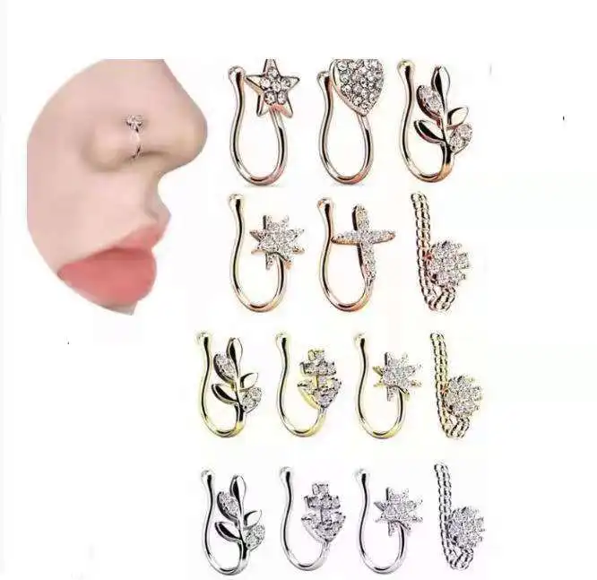 Discount Cubic Zirconia Cross Hot Fashion Brass Body Piercing Jewelry Clip on Faux Face Nose Ring Cuff
Discount Cubic Zirconia Cross Hot Fashion Brass Body Piercing Jewelry Clip on Faux Face Nose Ring Cuff