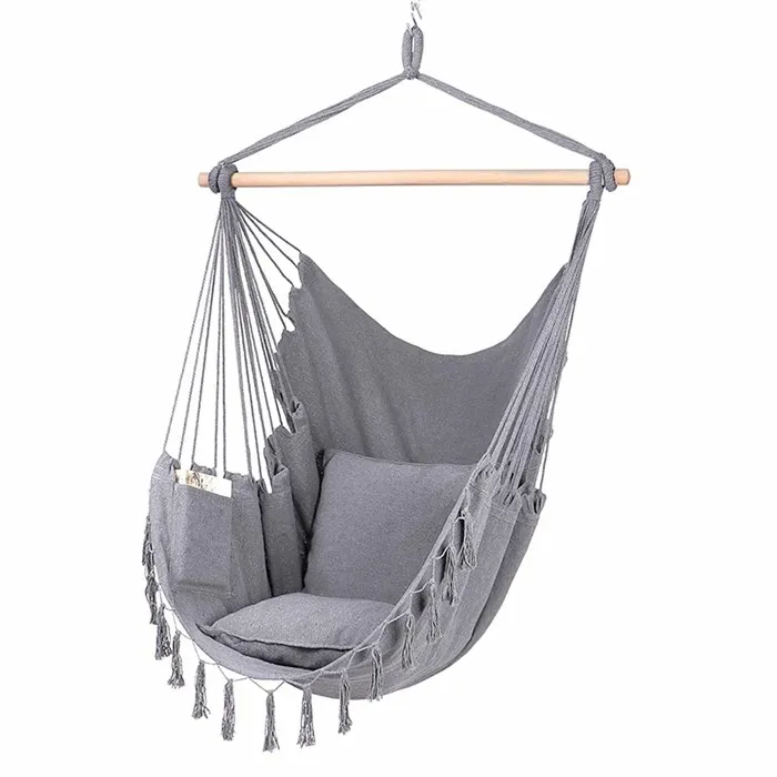 High quality camping chair portable Polyester Cotton 130*100cm hanging hammock chair, Multi-colors
High quality camping chair portable Polyester Cotton 130*100cm hanging hammock chair, Multi-colors