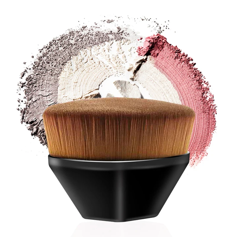 Amazon Hot Single Six Corners Liquid Powder Flat Makeup Brushes Short Handle Foundation Soft Synthetic Silicone Make Up Brushes
Amazon Hot Single Six Corners Liquid Powder Flat Makeup Brushes Short Handle Foundation Soft Synthetic Silicone Make Up Brushes