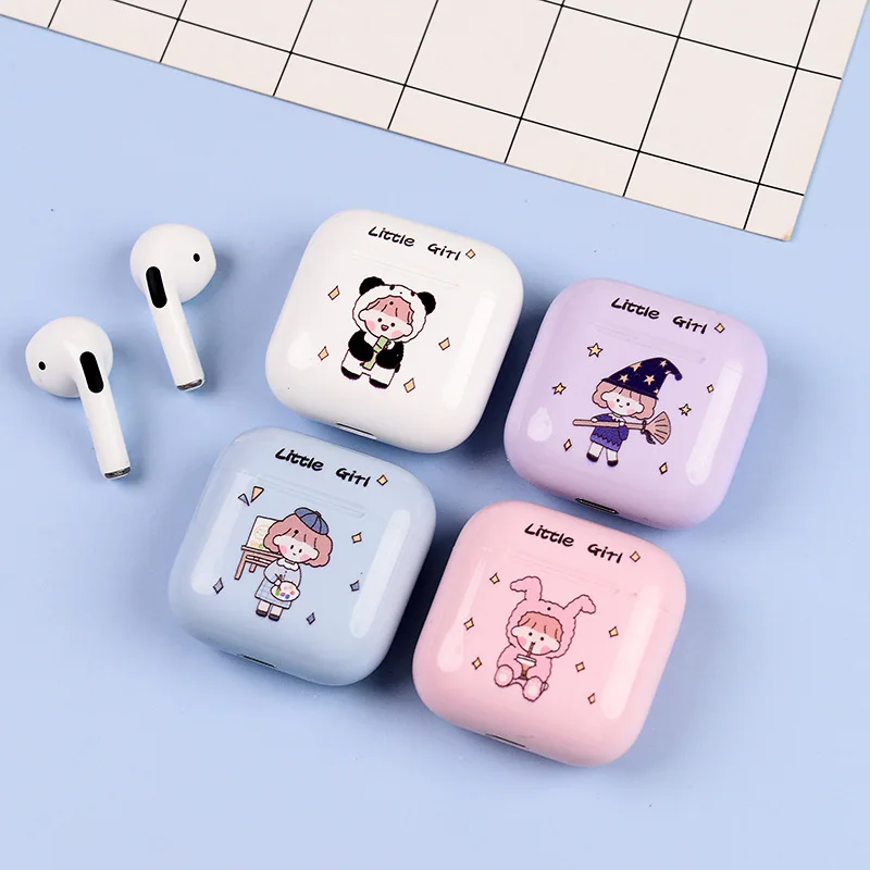 Super cute mini tws in-ear bt 5.0 wireless headphones earphone earbuds earphone accessories, White
Super cute mini tws in-ear bt 5.0 wireless headphones earphone earbuds earphone accessories, White
