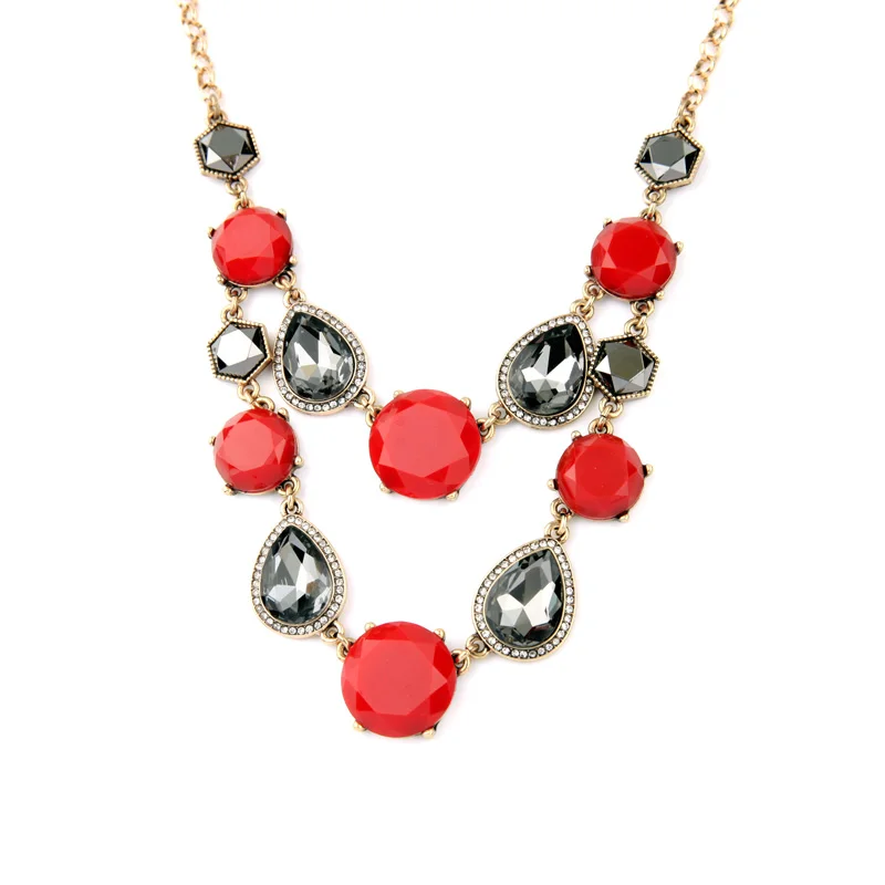 xl01799 European American Retro Personality Multicolor Resin Crystal Banquet Exaggerated Necklace 2020 Necklaces-for-lady, As picture
xl01799 European American Retro Personality Multicolor Resin Crystal Banquet Exaggerated Necklace 2020 Necklaces-for-lady, As picture