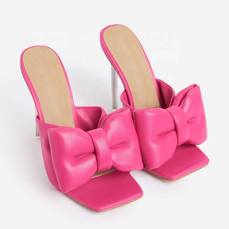 Ladies Mules Shoes Latest Slippers Heels For Women High Heel Sandals With Bow, Pink, white, black, blue
Ladies Mules Shoes Latest Slippers Heels For Women High Heel Sandals With Bow, Pink, white, black, blue