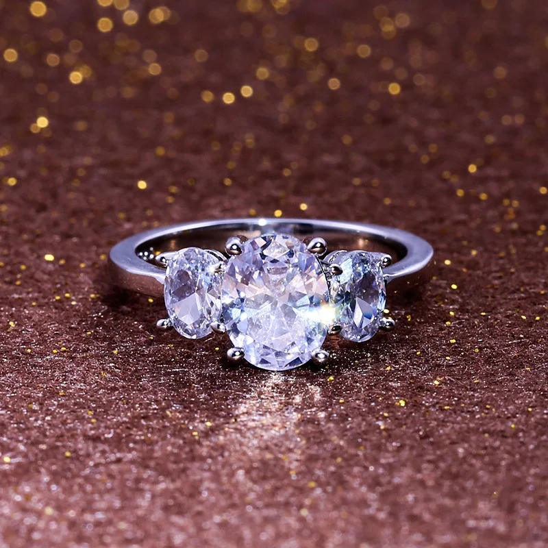 Luxury Big Egg Zircon Crystal Wedding Rings for Women Shiny Engagement Party Ring Cute Girls Silver Color Jewelry
Luxury Big Egg Zircon Crystal Wedding Rings for Women Shiny Engagement Party Ring Cute Girls Silver Color Jewelry