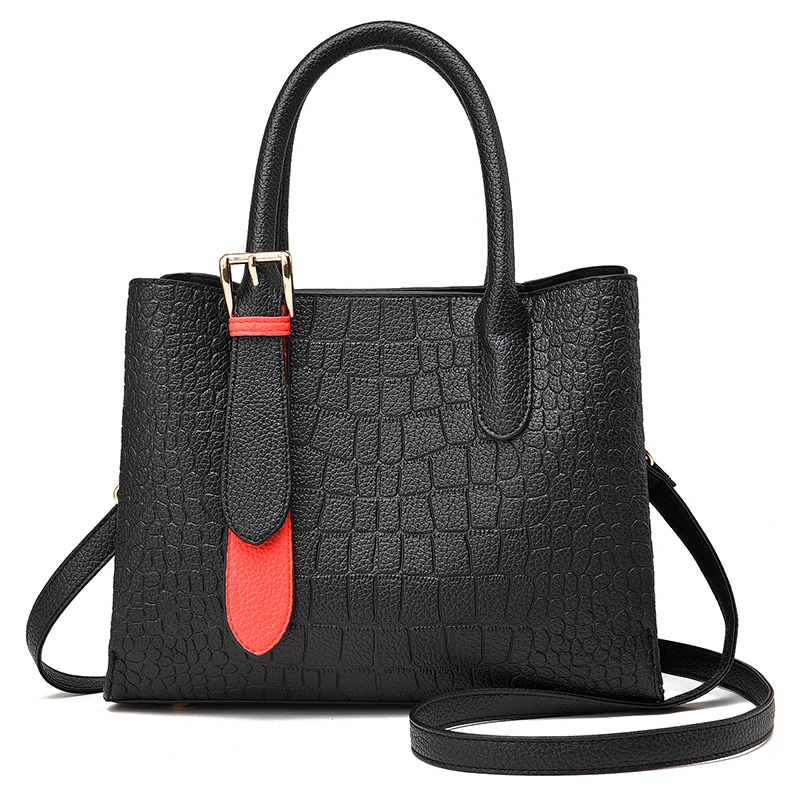 New crocodile grain simple commuting large capacity women handbags versatile ladies shoulder bag cross body bag custom wholesale
New crocodile grain simple commuting large capacity women handbags versatile ladies shoulder bag cross body bag custom wholesale