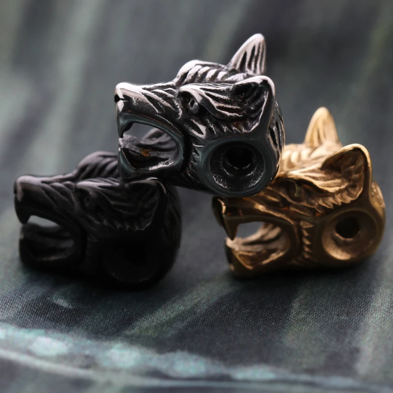 IN Stock DIY Jewelry Charm Bangle Bracelet Making Handmade Stainless Steel Wolf Beads Head Charms, 3 colors available
IN Stock DIY Jewelry Charm Bangle Bracelet Making Handmade Stainless Steel Wolf Beads Head Charms, 3 colors available
