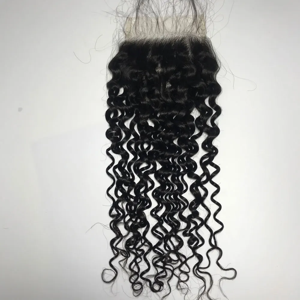 Raw Virgin Human Hair 4x4 Lace Closure, Remy Brazilian Natural Color deep curly Hair Bundles Hair
Raw Virgin Human Hair 4x4 Lace Closure, Remy Brazilian Natural Color deep curly Hair Bundles Hair