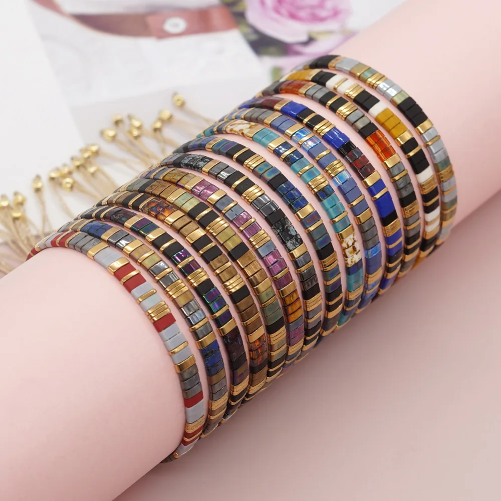 Go2boho New Bohemian TILA Beads Bracelet Handmade Colorful Beads Woven Adjustable Hot Jewelry Christmas Gifts For Friend
Go2boho New Bohemian TILA Beads Bracelet Handmade Colorful Beads Woven Adjustable Hot Jewelry Christmas Gifts For Friend
